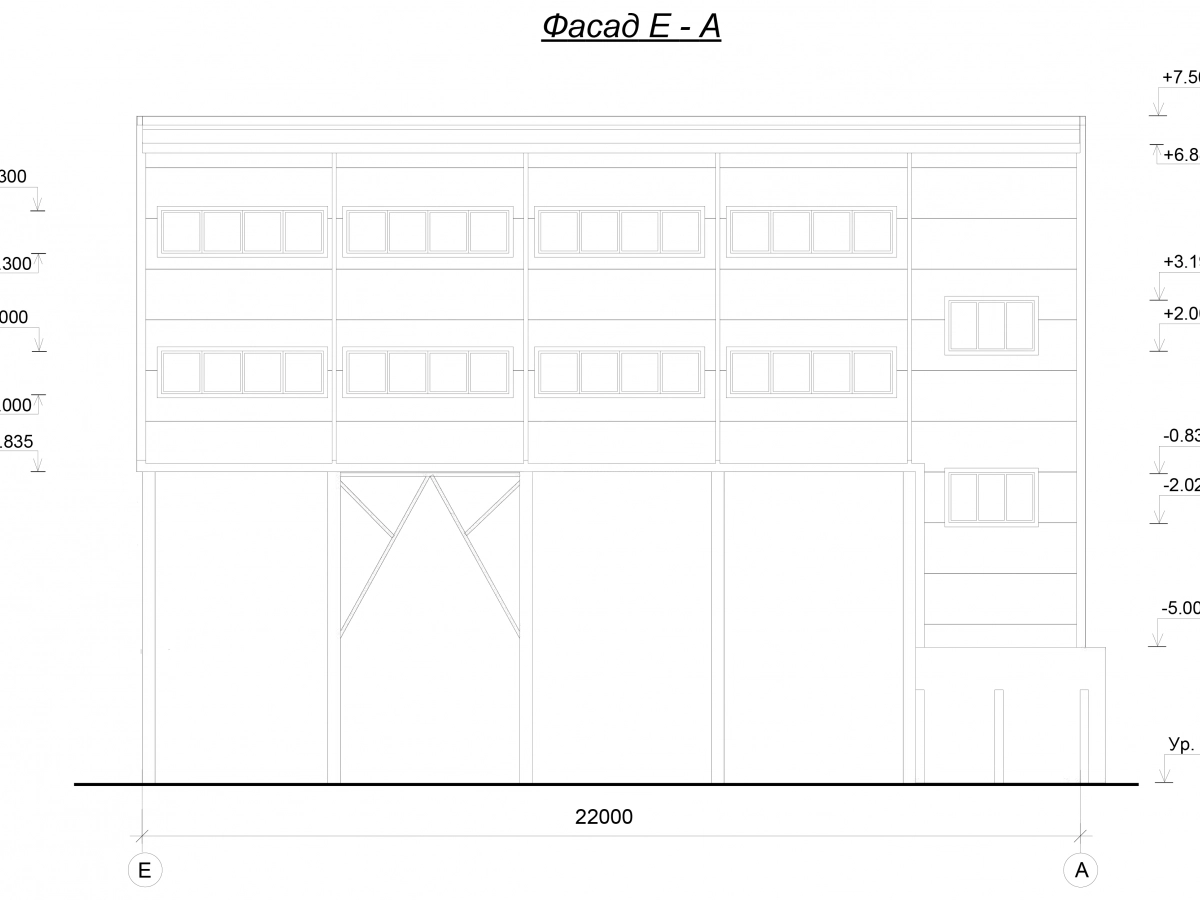 3D визуализация Производственный корпус из сэндвич-панелей - фото 12